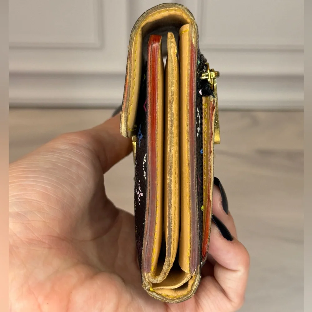Louis Vuitton x Murakami Multicolor Koala Compact Wallet | Full Inclusion